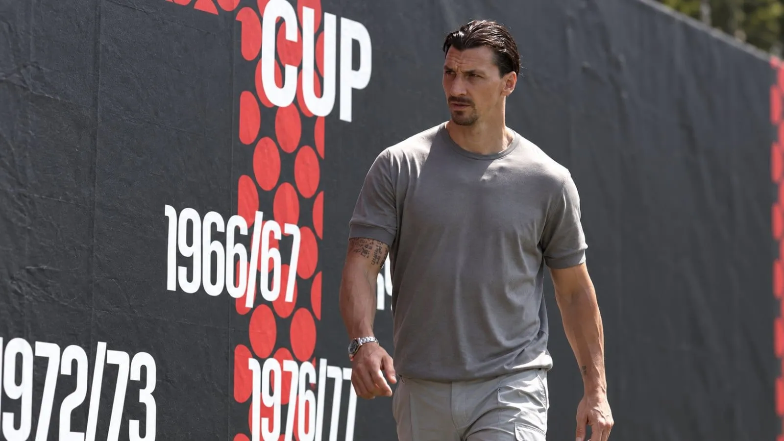 Zlatan Ibrahimović w Milanello